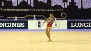 Son Yeon Jae (KOR) - Hoop Final - 2014 World Rhythmic Gymnastics Championships