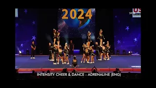 Intensity Cheer and Dance - Adrenaline ~ The Cheerleading Worlds 2024 Day 1