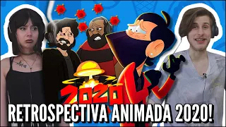 JOVENS REAGEM A RETROSPECTIVA ANIMADA 2020 - CASTANHARI