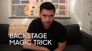 Backstage Magic Trick with Dan White