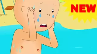NEW! CAILLOU GOES TO THE BEACH | Funny Animated Videos For Kids