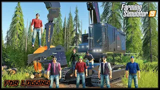 Yer Gonna Hate These Clambunks! - Logging Crew 78 - Farming Simulator 2019 - FDR Logging