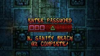 Crash Bandicoot 1 (PS1) - Meet the Save System (and 0% password) (also read description) (480p)