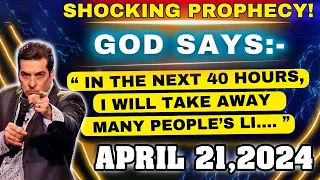 Hank Kunneman PROPHETIC WORD | [ APRIL 21,2024 ] - IN NEXT 40 HOURS - GOD'S MESSAGE