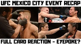 UFC Mexico City Event Recap - Full Card Reaction for Rodriguez vs Stephens Fight Night 159