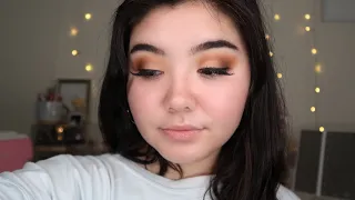 ASMR affordable eyeshadow tutorial (warm neutral look)