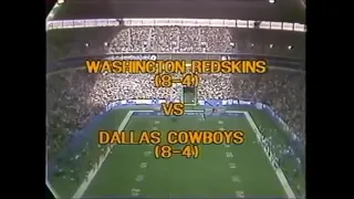 1975-12-13 Washington Redskins vs Dallas Cowboys