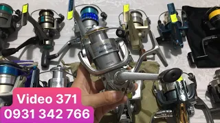 Máy Câu Nhật Bãi Mới Nhất : Lô Máy Câu Shimano Biomaster , Aernos XT Đẹp Mới 98% (Video 371)