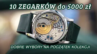 10 zegarków do 5000 zł od których warto zacząć kolekcjonowanie