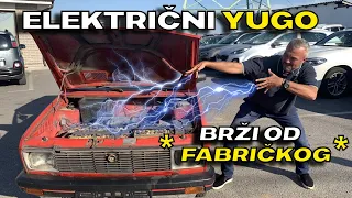 YUGO na STRUJU!!! 100% ELEKTRIČNI! *SRPSKI RIMAC*