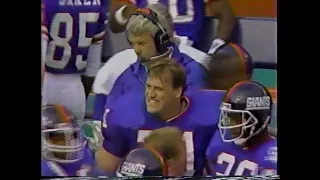 1989 Week 2 - Detroit Lions at NY Giants