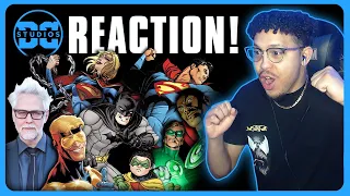 James Gunn's DCU Slate Reveal REACTION!! (Superman, Batman, Wonder Woman, Green Lanterns & MORE!)