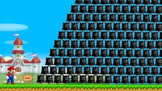 What happens if Mario Collects 999x Giga Dark Cat Bells?