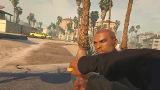 GTA 5: First Person Epic Fight [Euphoria Physics] #2