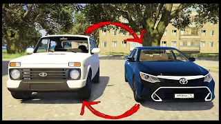 С НИВЫ На КАМРИ 3.5! Есть РАЗНИТСЯ? - GTA 5 Radmir Russia