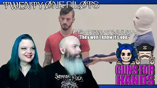 twenty one pilots: Guns For Hands Reaction | Captain FaceBeard and Heather React