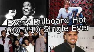 Every Billboard Hot 100 #10 Single Ever (1958-2024)