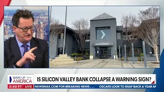 Is Silicon Valley Bank's sudden collapse a warning sign? | Wake Up America Sunday