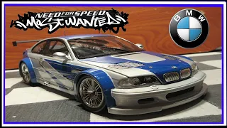 I got the BMW M3 GTR from NFS Most Wanted in 1/18 scale!