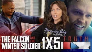 THE FALCON AND THE WINTER SOLDIER 1X5 Reaction (NOTHING prepared me for that reveal!)