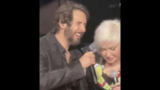 Josh Groban and Cyndi Lauper sing Time After Time, Radio City Music Hall