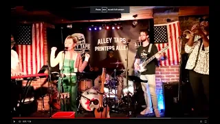 "Afro Blue" - Liz Kelley at Alley Taps