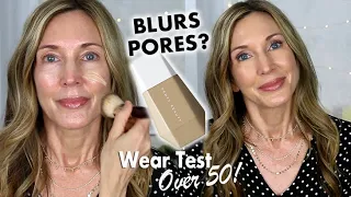 Foundation Friday Over 50! Fenty Ease Drop BLURRING Skin Tint... Does It Blur?