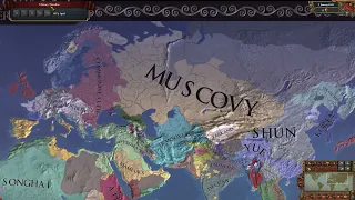 EU4 timelapse - Ottoman collapse