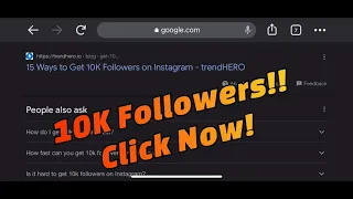 How to make 10k Followers on Ig (valid 2022)😏