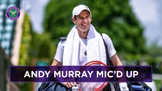 Banter, Dry Humour and Insight | Andy Murray and Ivan Lendl Mic Up at Wimbledon 🎤