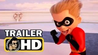 THE INCREDIBLES 2 (2018) "Super Villains" TV Spot Trailer Extended | Pixar Superhero Movie HD