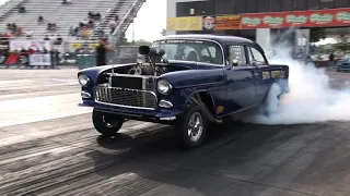 Best of 55-57 CHEVYS Drag Racing in HD
