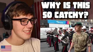 American Reacts to Colonel Bogey March!