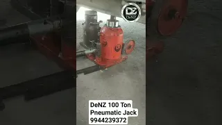 100/80 Ton Capacity Air Compressor Working Jack #shorts