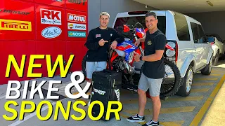 I got a NEW BIKE! and Met My NEW SPONSOR!