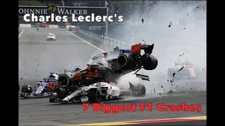 Charles Leclerc's 7 Biggest F1 Crashes