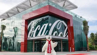 World Of Coca Cola Atlanta Georgia Tour & Tasting Room From All over the world. 4k. February 2022