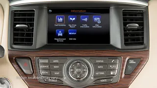 2019 Nissan Pathfinder - Control Panel and Touch Screen Overview