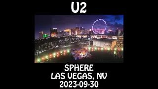 U2 - 2023-09-30 - Las Vegas, NV @ Sphere [Audio]