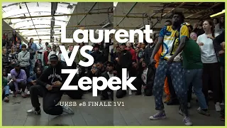 UKSB #8 • Finale 1v1 • Laurent Les Twins vs Zepek | REACTION