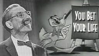 Groucho Marx You Bet Your Life (Secret Word Skin) This Funny Quiz Show Will Make You Laugh & Smile ♡