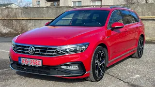 Сарай пожарного цвета. Volkswagen Passat  b8 Variant 4motion R-line. Авто из Швеции. Псков.