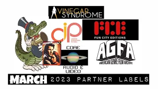 VInegar Syndrome Partner Label Blu-rays March 2023!