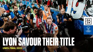 Lyon Went Absolutely Wild After Winning The UEFA Women's Champions League