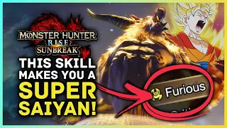 Monster Hunter Rise Sunbreak - This New Skill Makes You A Super Saiyan!