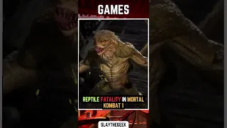 Reptile FATALITY in Mortal Kombat 1 #MortalKombat1