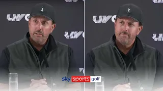 'I feel so good about LIV Golf' | Phil Mickelson speaks on his decision to play the LIV Golf Series