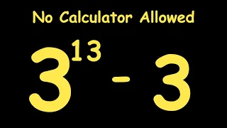 A Beautiful Olympiads Exponential Trick | No Calculator Allowed