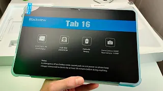 ОБЗОР НОВИНКИ 🔥 ПЛАНШЕТ Blackview TAB 16 - 11" FHD+, 8/256 Гб, Sim 4G, Андроид 12, 7680 мАч