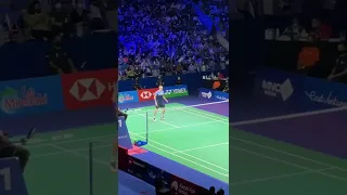 Battle of eaaa on Indonesia Open 2022 - Semifinal (men’s single) #shorts